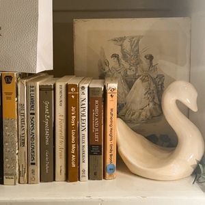 Vintage Swan Jewelry Display